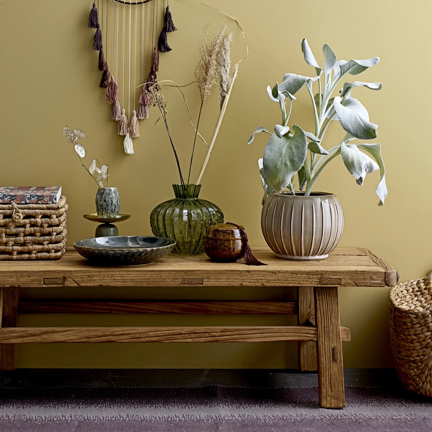 Bloomingville Korb 2er Pack Wasserhyazinthe 5 Bloomingville Korb 2er Pack Wasserhyazinthe – Bild 3