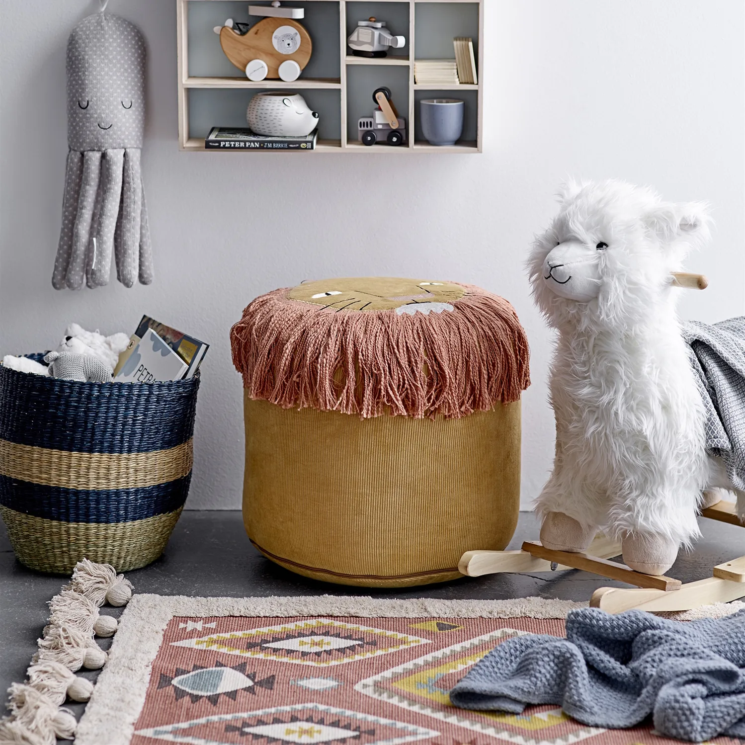 Bloomingville Teppich Mit Quasten 120 X 65cm 4 Bloomingville Teppich Mit Quasten 120 X 65cm – Bild 2