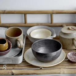 Bloomingville Thea Servierteller Steingut 25 X 25cm -Bloomingville Verkäufe 39041 01 04 9a4b356ae1