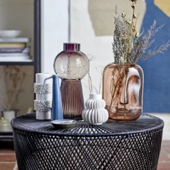 Bloomingville Glasvase Gesicht 25cm -Bloomingville Verkäufe 42500 01 03 300f3c370e