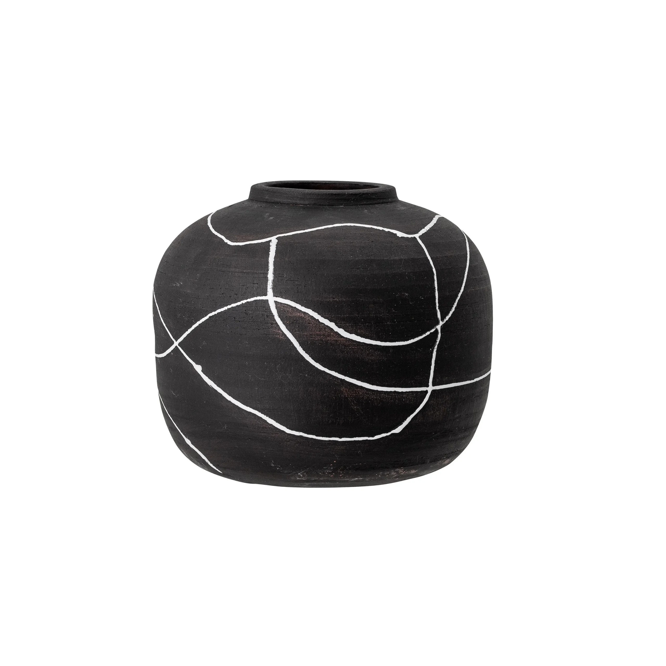 Bloomingville Niza Vase Terrakotta 16,5cm 3 Bloomingville Niza Vase Terrakotta 16,5cm