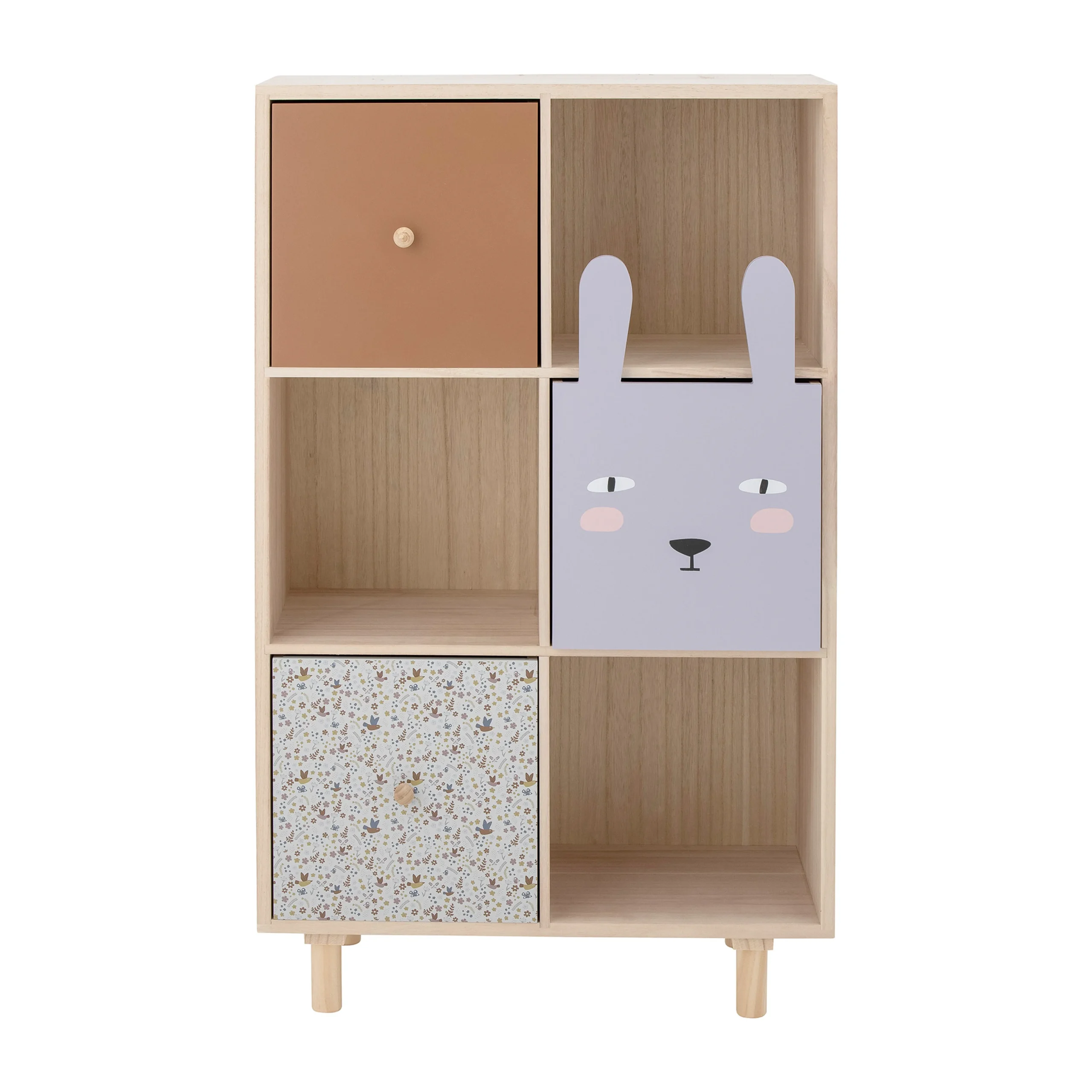 Bloomingville Calle Bücherregal Mit Schubladen 3 Bloomingville Calle Bücherregal Mit Schubladen