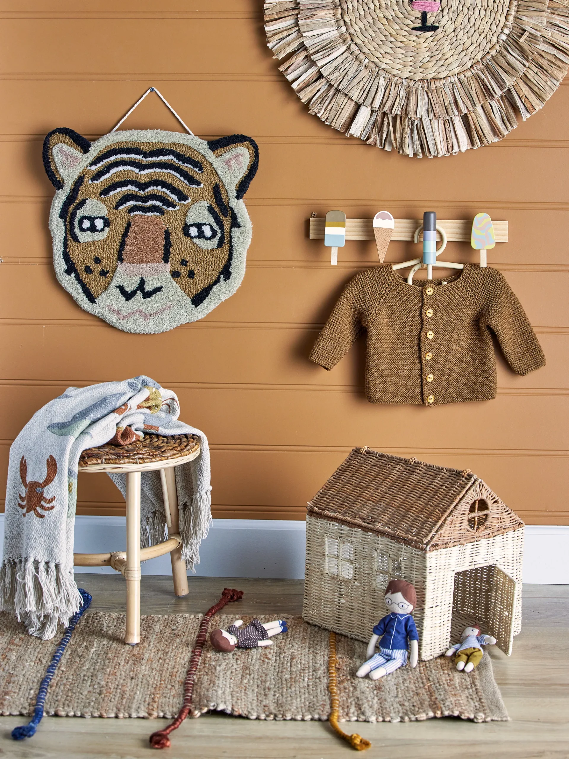 Bloomingville Pacey Wanddekoration Ø40cm 7 Bloomingville Pacey Wanddekoration Ø40cm – Bild 5