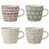 Bloomingville Karine Tasse 4er Pack