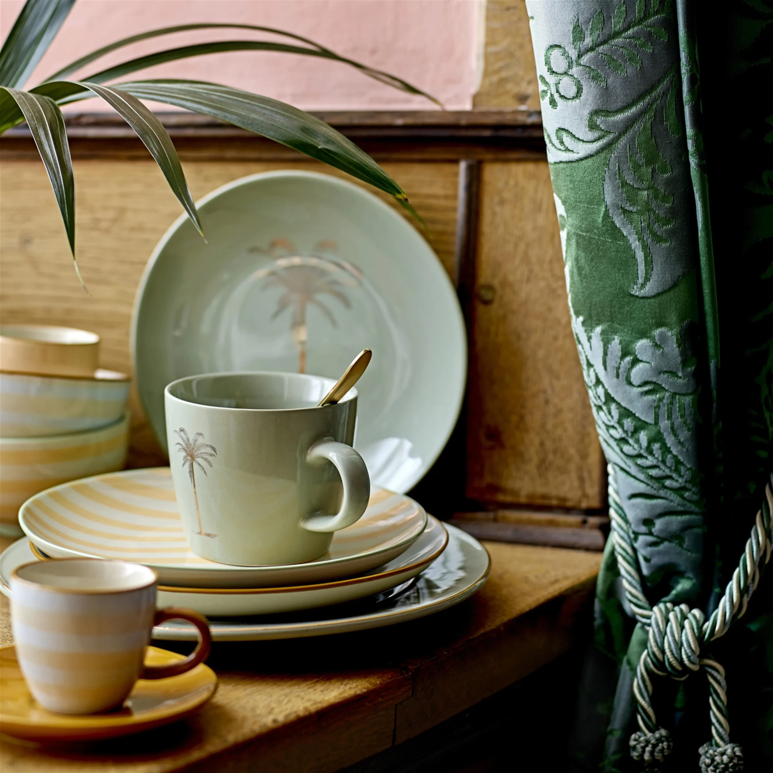 Bloomingville Miami Tasse Mit Untertasse 2er Pack 4 Bloomingville Miami Tasse Mit Untertasse 2er Pack – Bild 2